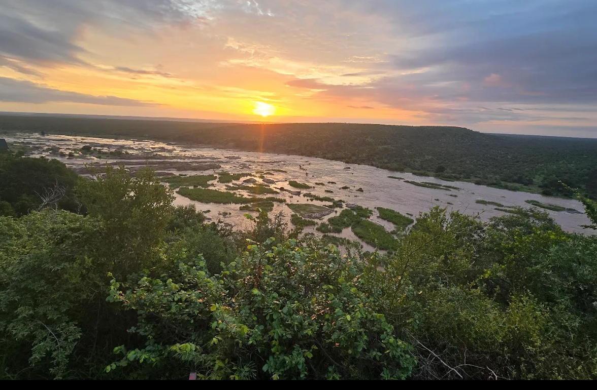 Rest Camp über dem Olifants River