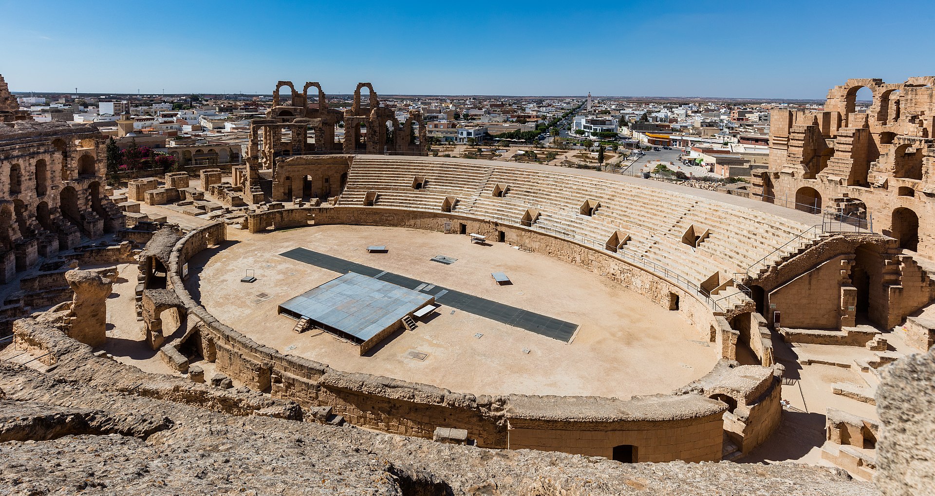 El Jem Amphitheatre — UNESCO World Heritage Site, Tunisia