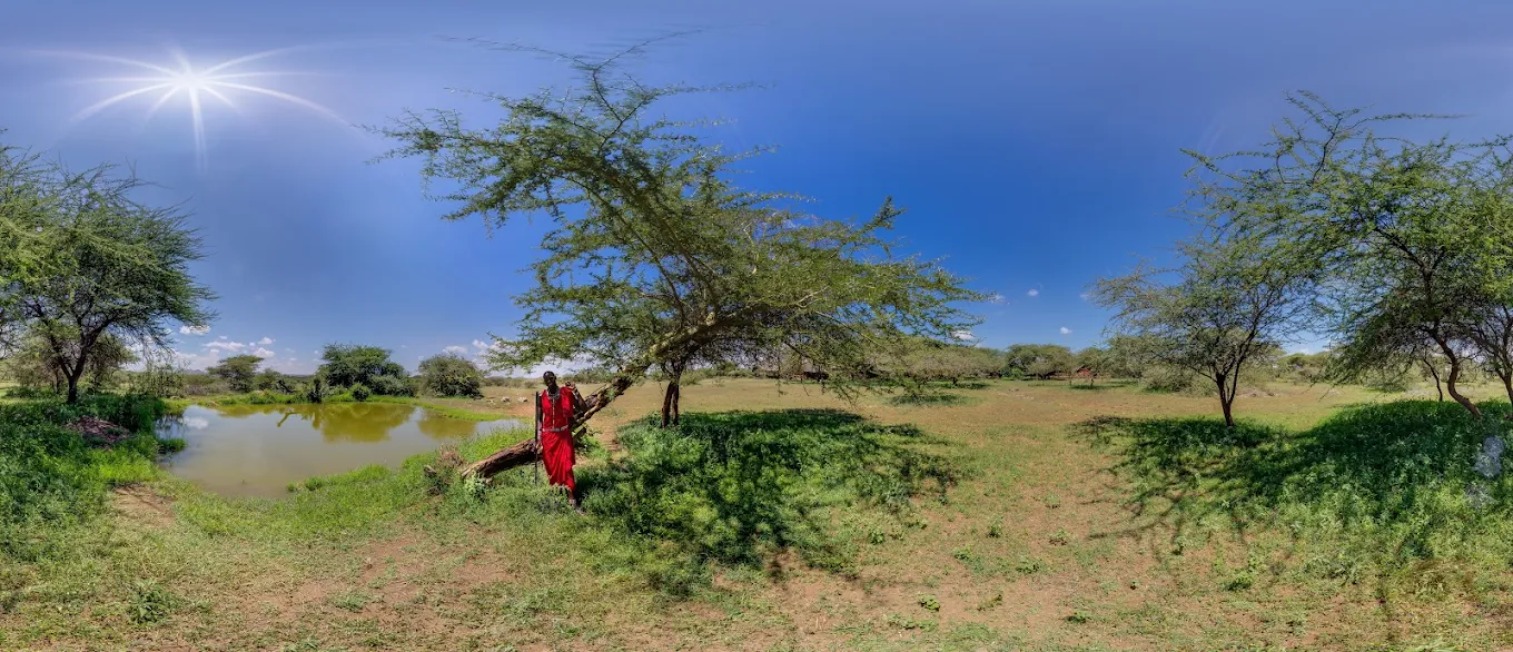Satao Camp waterhole