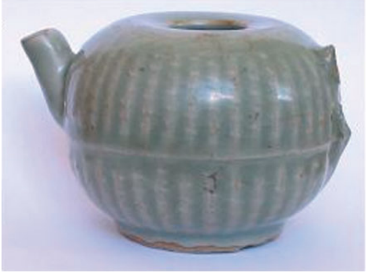 A Chinese celadon vessel of the type found in southern African trade contexts