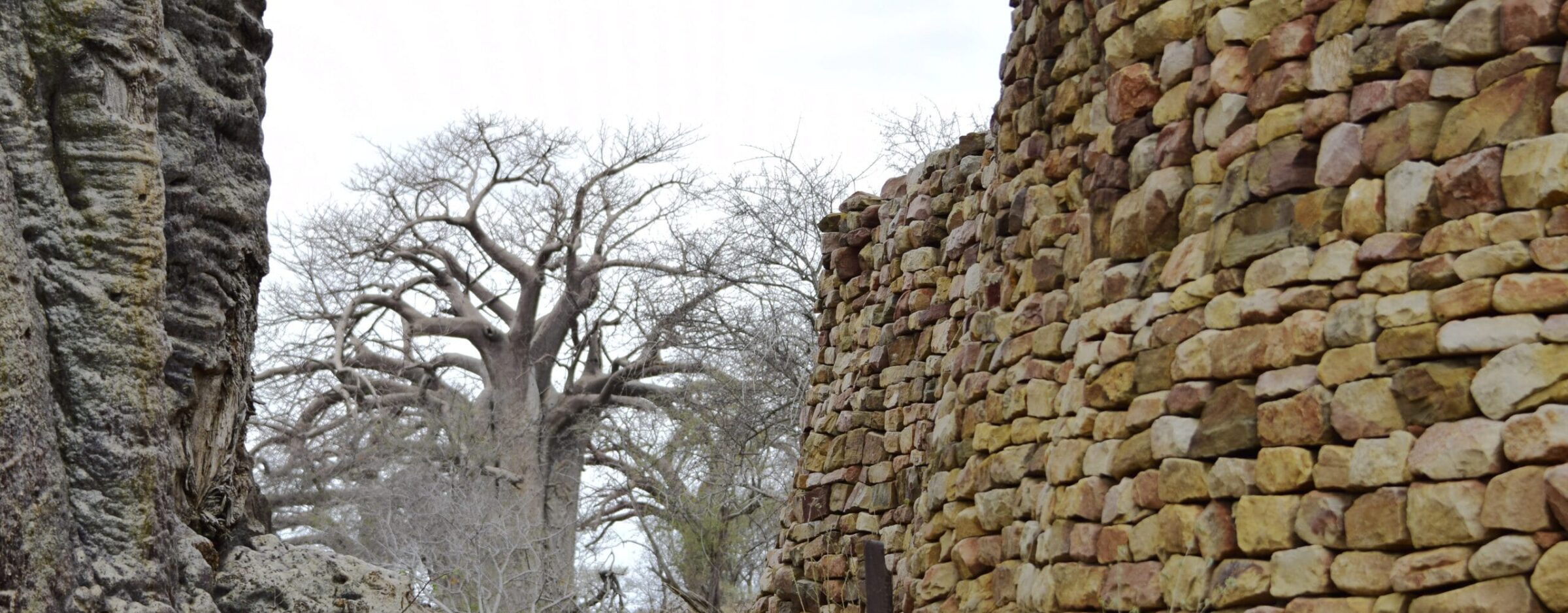 The stone walls of Thulamela, a national heritage site on a ridge above the Luvuvhu River in the Makuleke region.